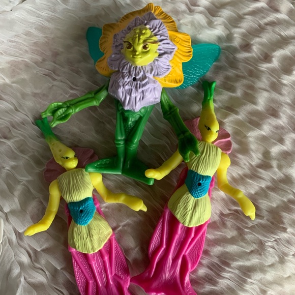 2008 McDonald’s Spiderwick Chronicles Humming Sprite 4” + 2 Water Sprite figures - Picture 1 of 6